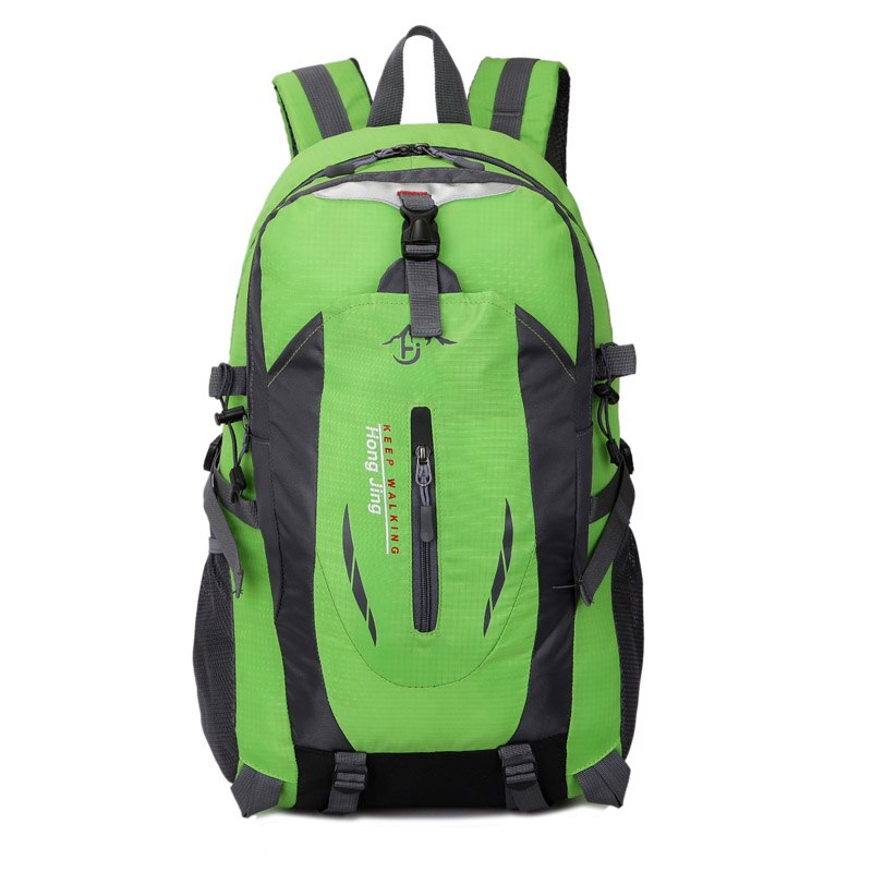 WEIXIER Softback Hübsche männer Student Wasserdicht Nylon Rucksack Mochila Escolar Reisetasche Rucksack Wandern Tasche: Green