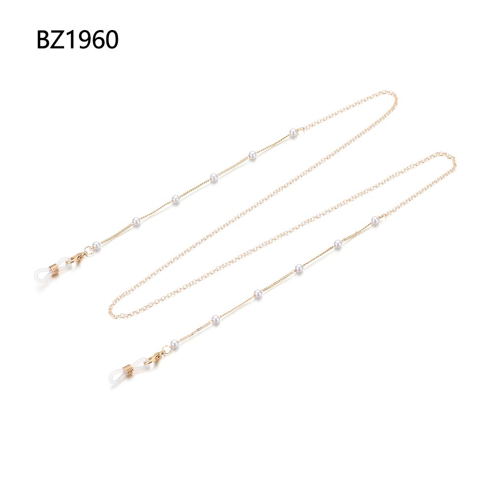 Ananas hängen glasögon kedjor dam solglasögon hållare rem halsband glasögon hållare glasögontillbehör: Bz1960