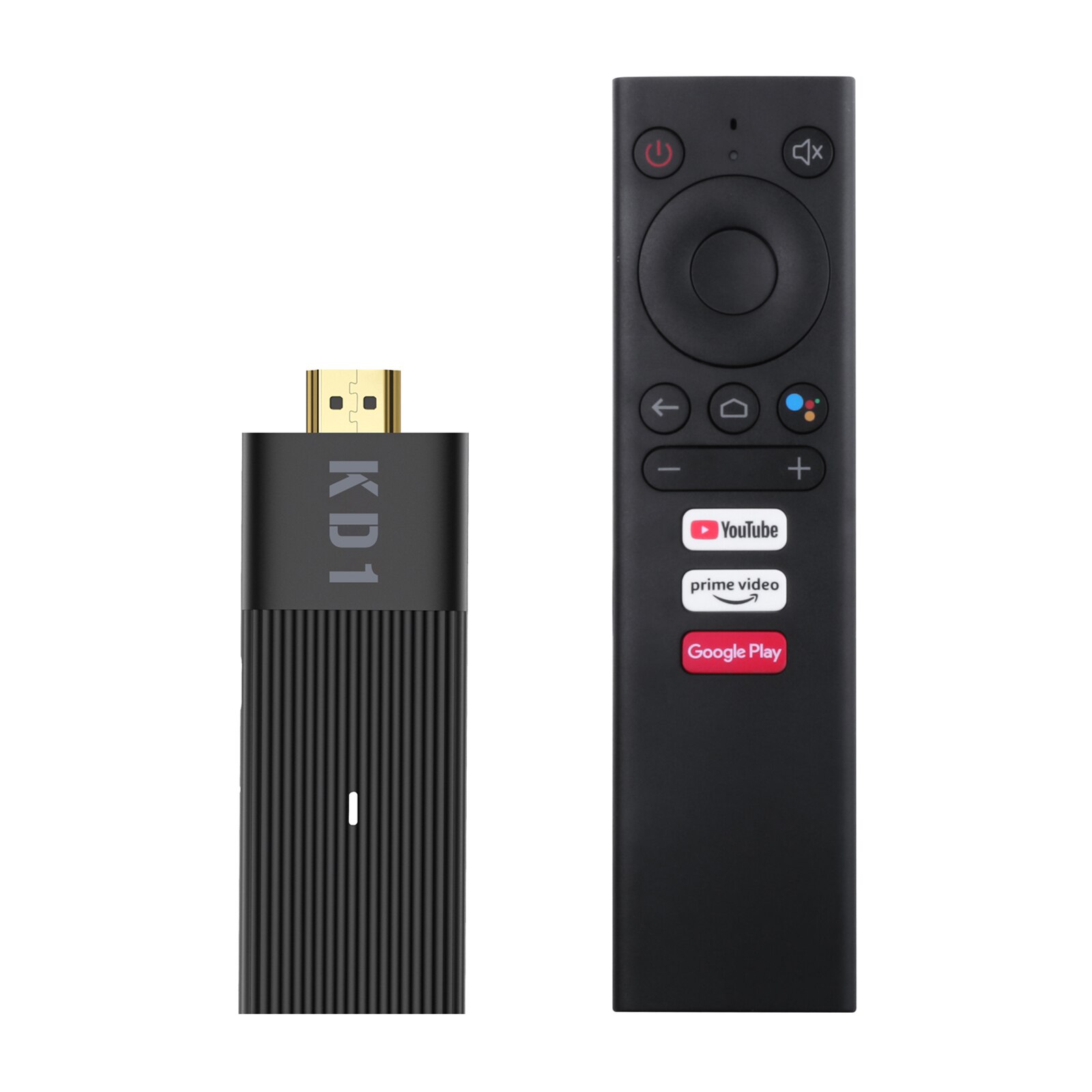 Mecool KD1 Android 10.0 Smart Tv Stick Uhd 4K Media Player 2Gb/16Gb 2.4G/5G Wifi Voice Afstandsbediening Amlogic S905Y2 Tv Dongle