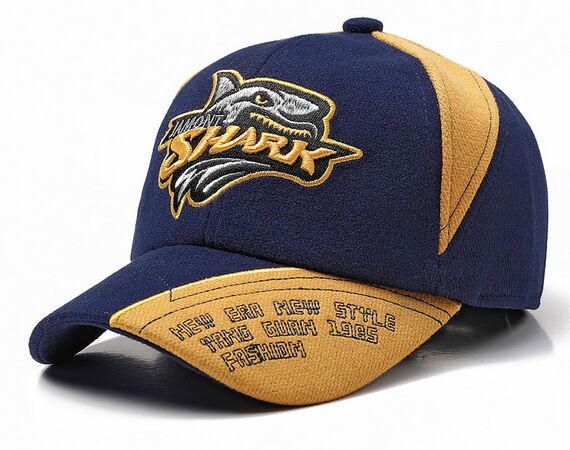 XEONGKVI tiburón de dibujos animados gorras de baseball para niños otoño invierno cálido protección de la oreja gorros de algodón chico para niña gorra de