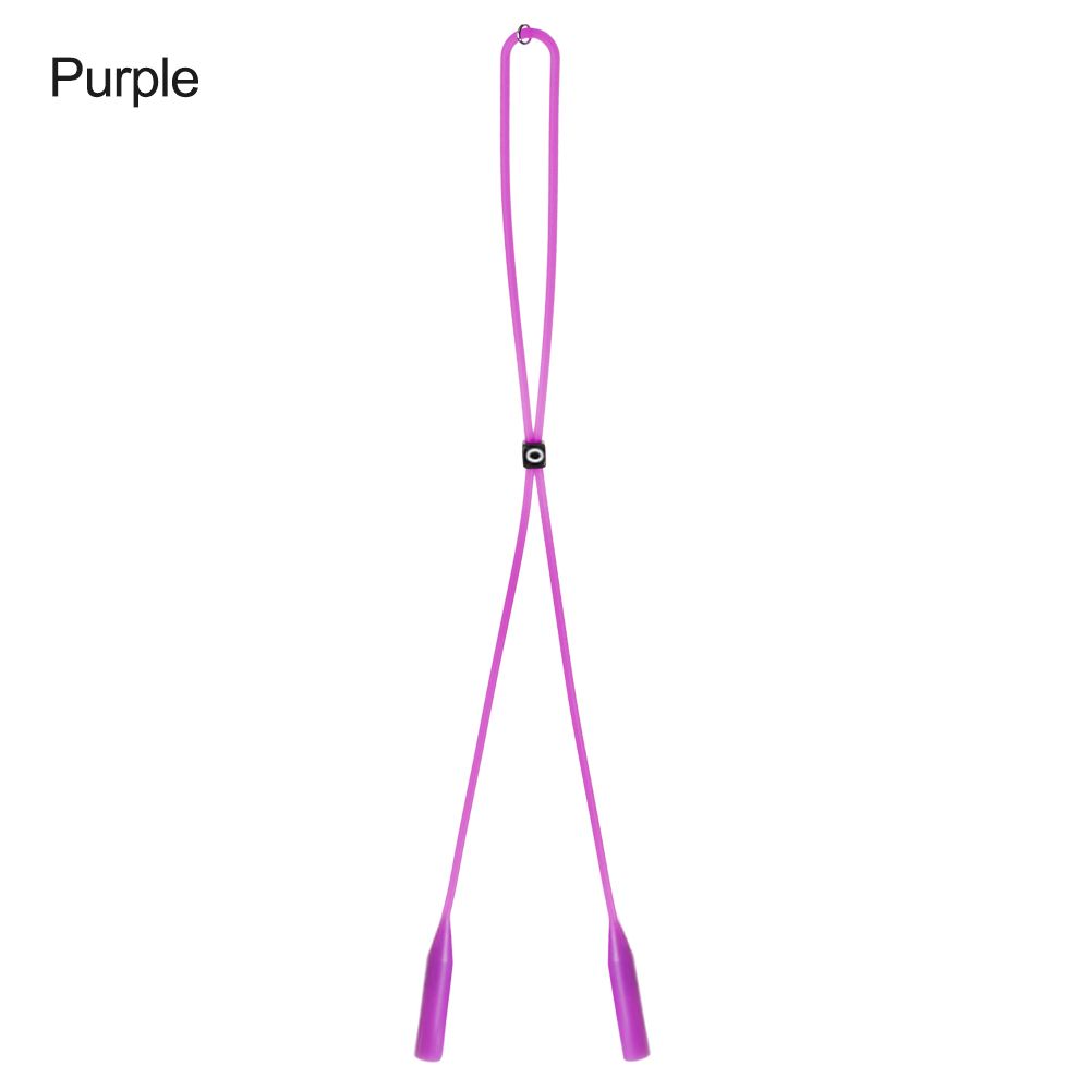 Glasses Accessories Sports Silicone Glasses Chain Eyeglasses Rope Glasses Strap Eyewear Lanyard Neck Cord: Pink
