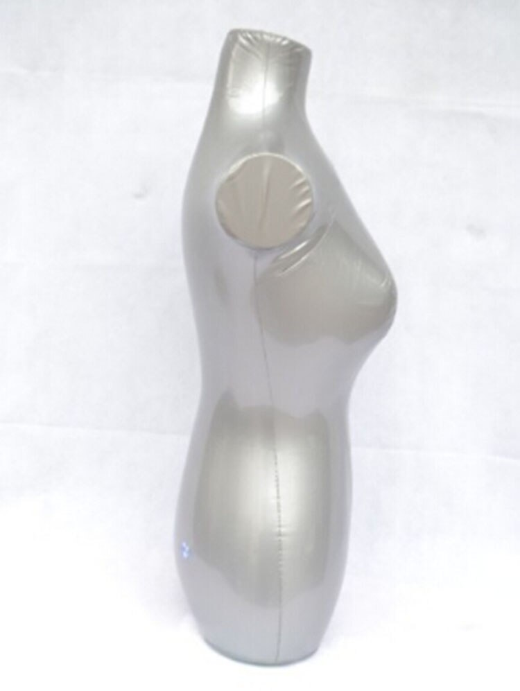 66CM Inflatable female mannequin female models pvc inflatable mannequin body upper body,M00008