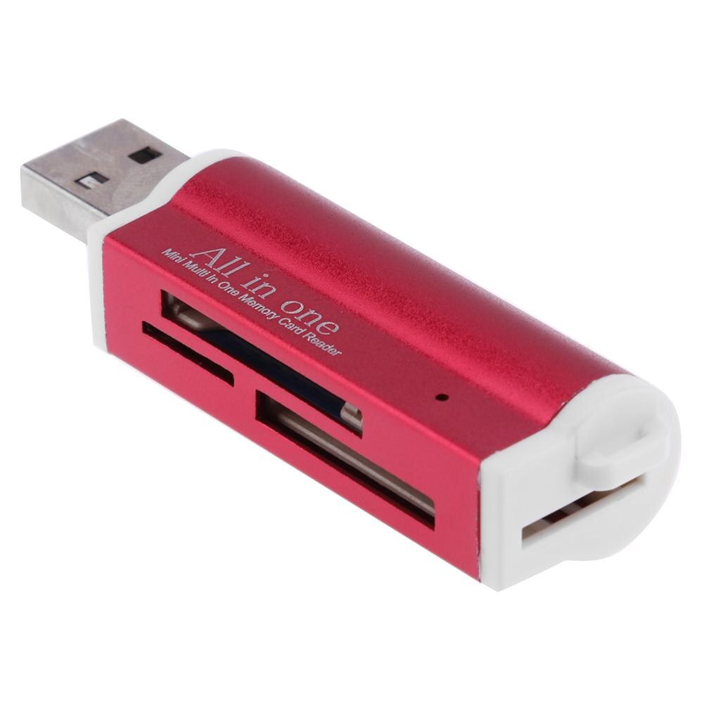 Card Reader Multi Card Reader All In One USB 2.0 SD/SDHC/Mini SD/MMC/TF Smart Memory Card Reader Flash Drive Cardreader Adapter