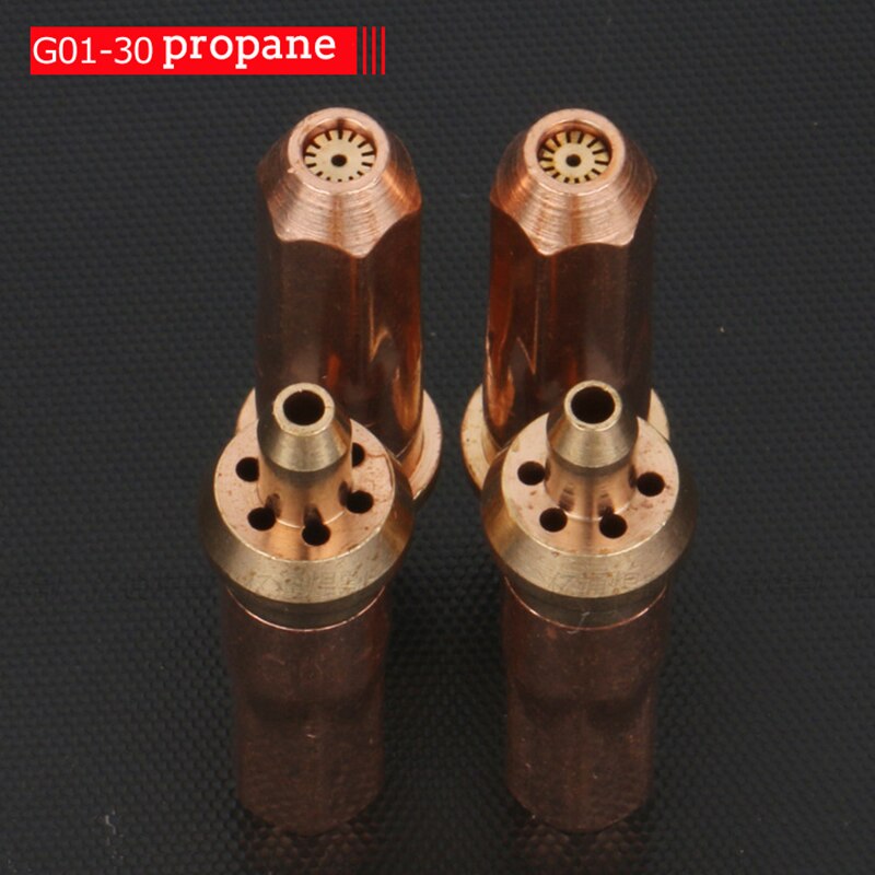 5pcs/set Welding Tips Welding Nozzles for G01-30100/300 Acetylene Oxygen Cutting Welding Oxy-acetylene Oxy-propane