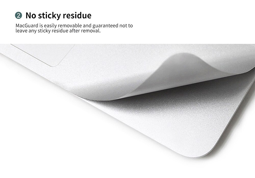 JCPAL MacGuard Complete Protective Film Set for MacBook Pro 13" with Touch Bar 5in1 Skin Full Body Protector