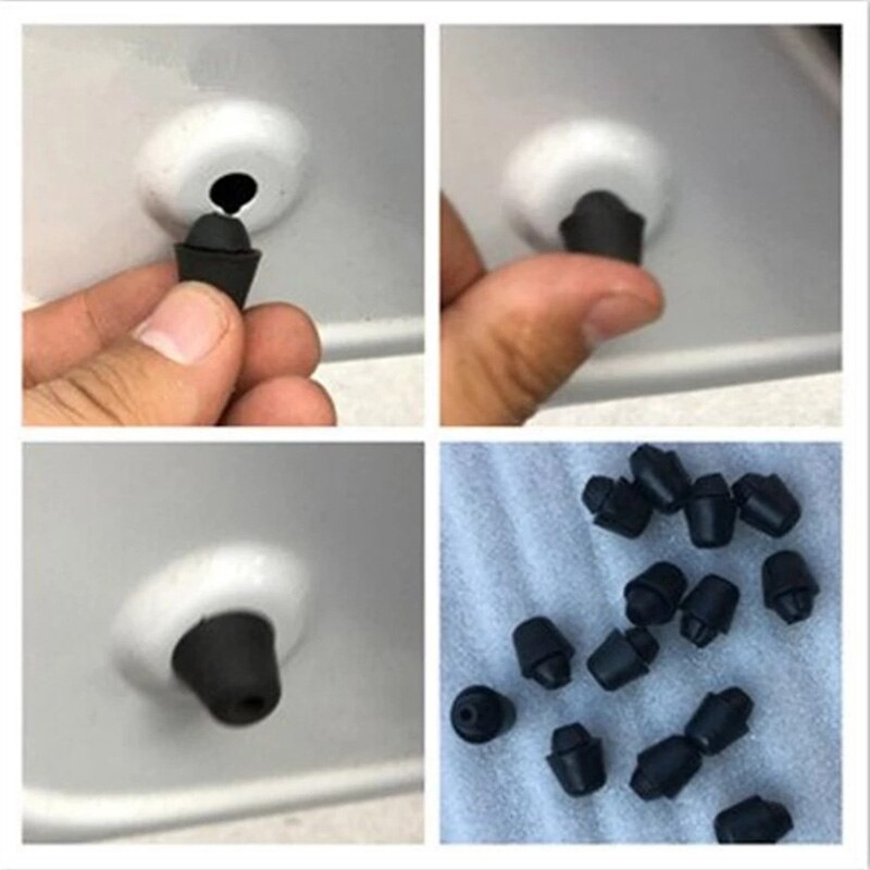 Tope de goma para puerta de coche, 10 piezas, para Hyundai, KIA, K3, K4, K5