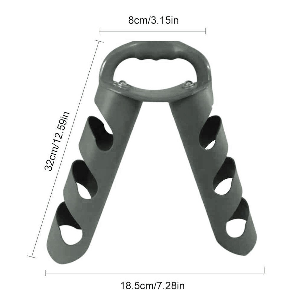 Support d'haltères pliable à la maison support de support d'haltère à trois couches Portable support de stockage d'haltères multifonction directe: B