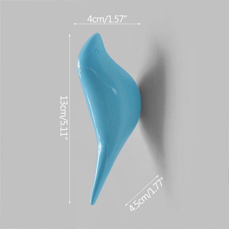 Haak multifunctionele woonaccessoires vogel decoratie haak wanddecoratie slaapkamer deurhaak kledinghaak driedimensionale haak