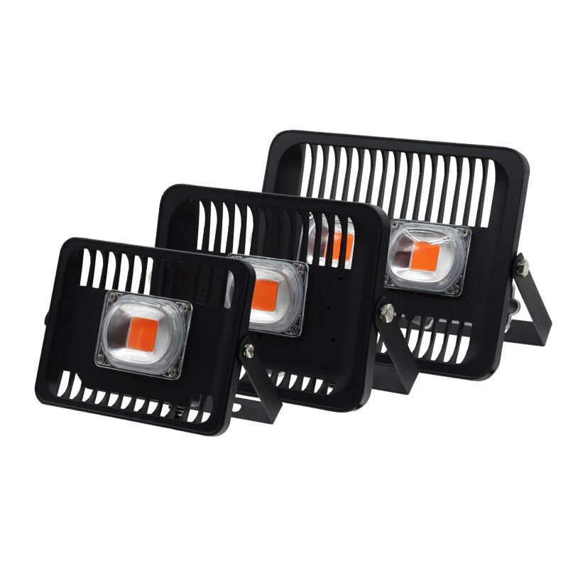 Full Spectrum Led Grow Flood light Outdoor IP65 Waterproof High Power 30W 50W 100W 220V For Plant With EU Plug Connector Growth