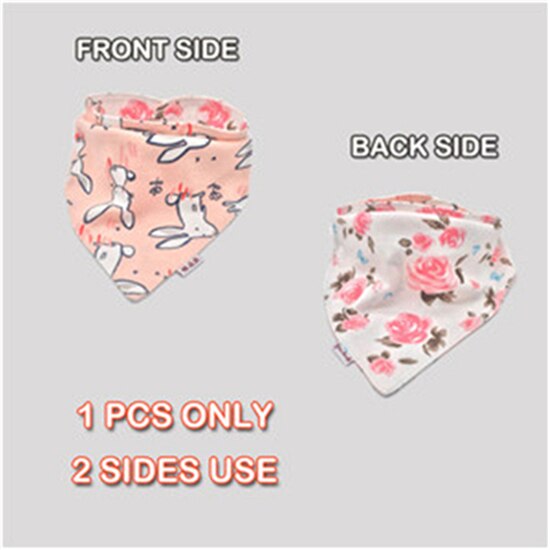 Babadores de bebê tamanho grande menino menina algodão burp panos moda estampa animal do bebê duplo uso bandana babadores: 29
