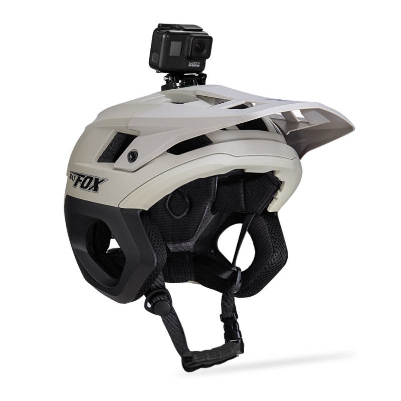 BATFOX 3/4 BMX Cykelhjelm MTB Off Road Halv Hjelm med Ørebeskyttelse - 52-62cm: Xl / Rød