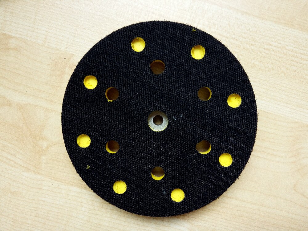 6 Inch (150mm) Schuur Backing Pad 37 Gaten Voor Orbitale Sander - 5/16-24 Draad