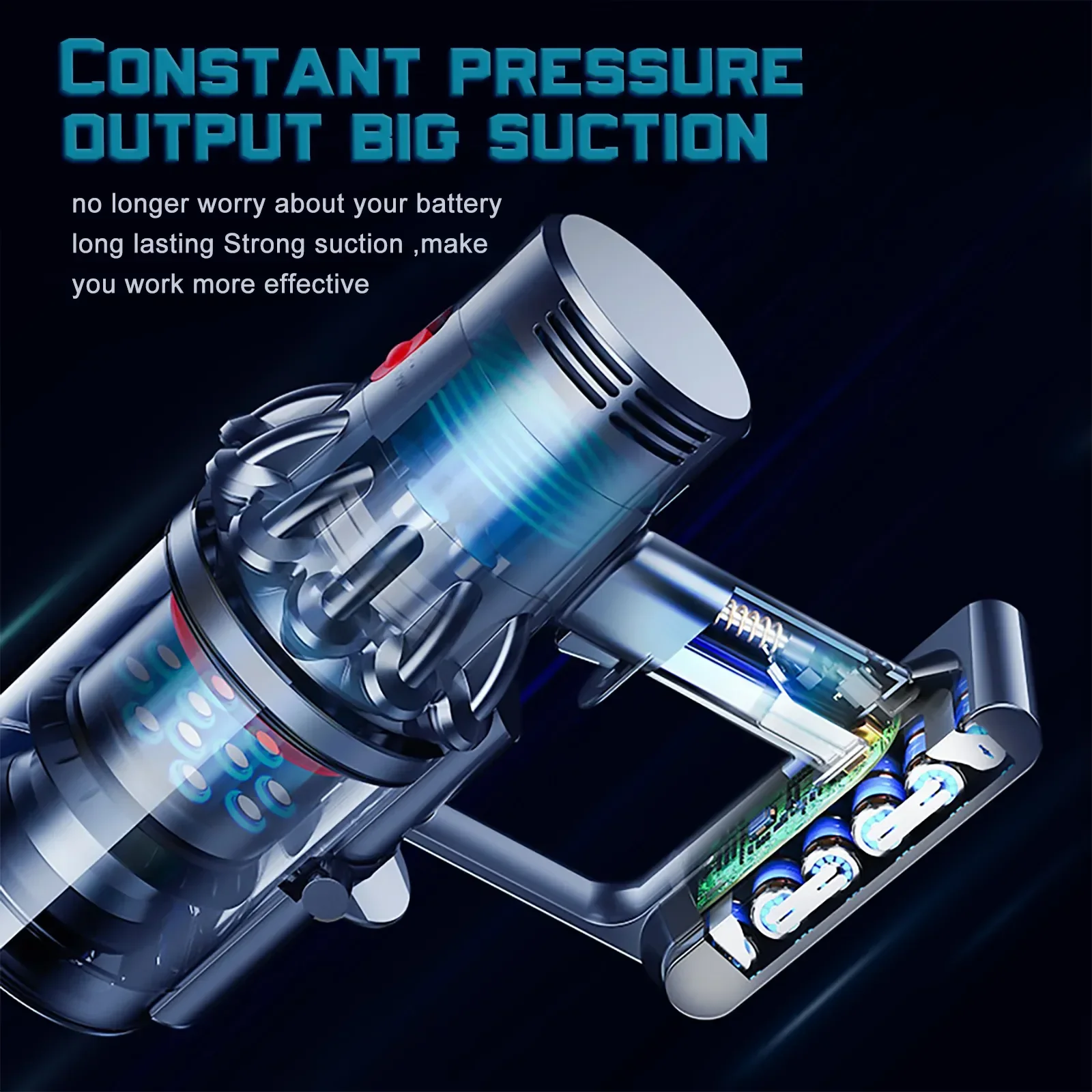 Batería de repuesto de 6.0Ah/8.0Ah para Dyson V6 V7 V8 V10 Series SV12 DC62 SV11 sv10 batería de repuesto para aspiradora de mano
