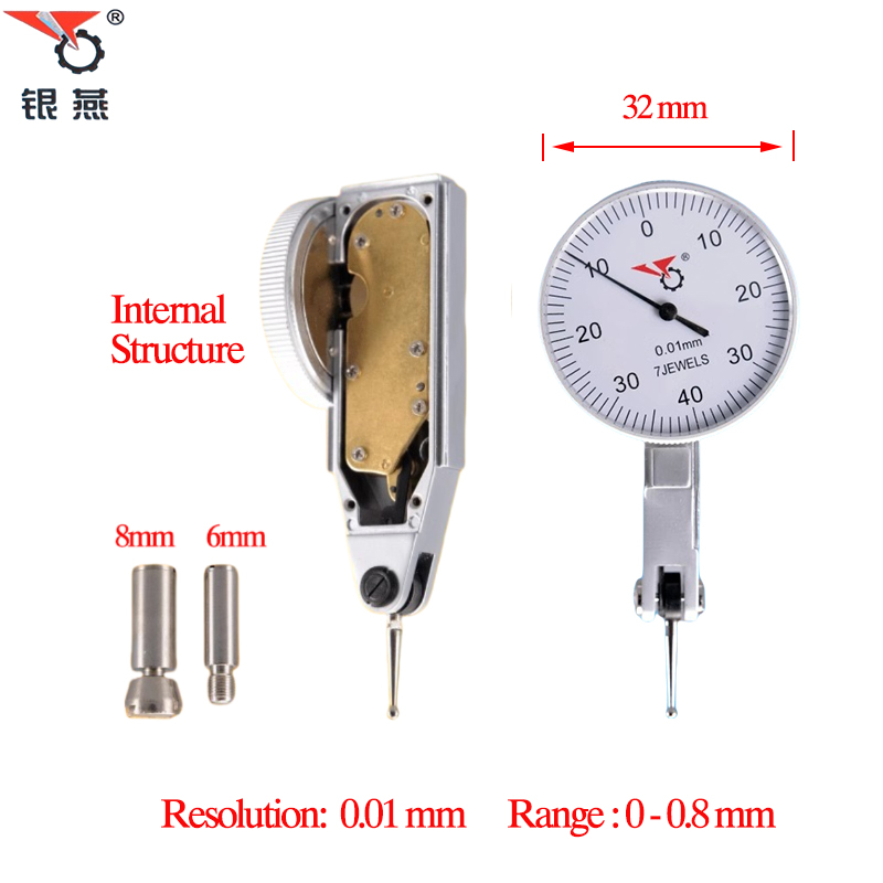 Dial Indicator/magnetic base 200mm-360mm Magnetic Holder Dial Bore Gauge Magnetic Stand Base Micrometer Measurment Tools: Gold