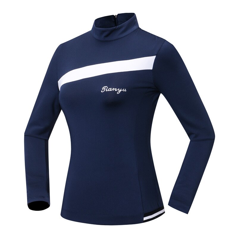 Women Long Sleeve Golf Shirts Sunscreen Anti-UV Golf Shirt Ladies Breathable Quick Dry Fitness Golf Clothing D0690