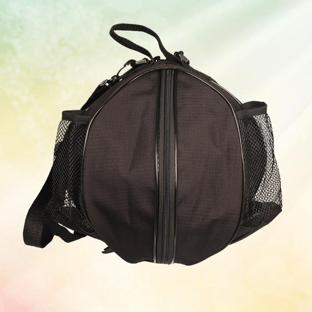 SacJkt Voetbaltas, tas voor ballen met trekkoord van mesh met grote capaciteit met verstelbare schouderbanden, voor voetbal, basketbal, volleybal, 72 x 50 cm