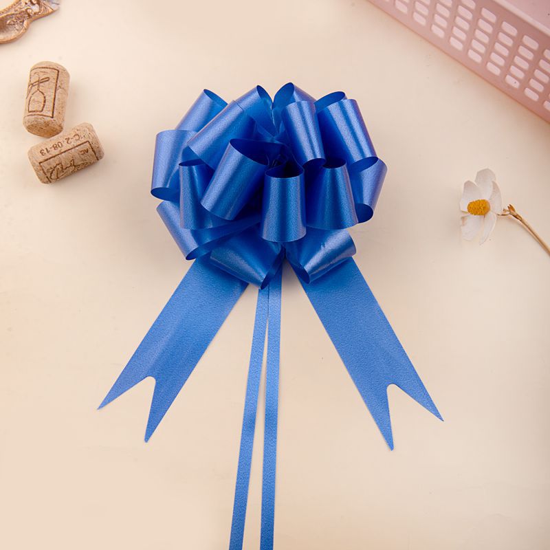 30 Stuks Wit Lint Strik Bruiloft Auto Cadeau Wrap Ambachtelijke Verjaardagsfeest Benodigdheden Kerkbank Einde Stoelen Diy Decoratie Kerst Home Decor: Deep Blue