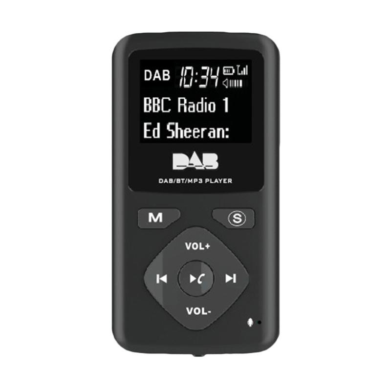 Draagbare digitale radio met bluetooth  mp3- speler voor wandelen, hardlopen, sporten