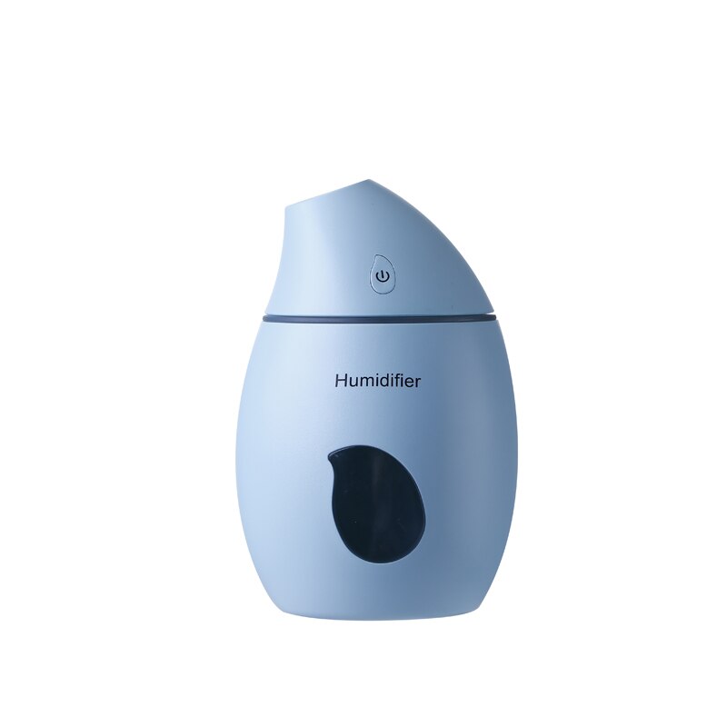 Mango auton ilmankostutin mini ilmanpuhdistin aromaterapia eteerinen öljy diffuusori led yövalo usb sumutin auton ilmankostutin: Sininen