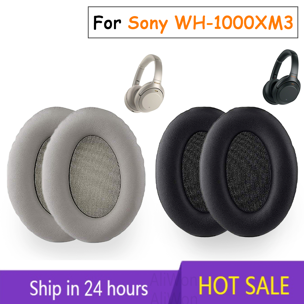 Wymienne nauszniki z pianki Memory Foam Ear Pads Cushion Repair Parts dla Sony WH-1000XM3 WH1000XM3 WH 1000 XM3 Headphones Cover Earpads