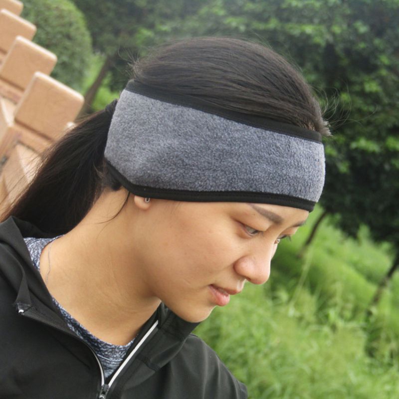 Femme Homme Bandeau Casque Antibruit Pliant Thermique Cache-oreilles Bandeau Oreille Plus Cyclisme En Plein Air Sport Accessoires