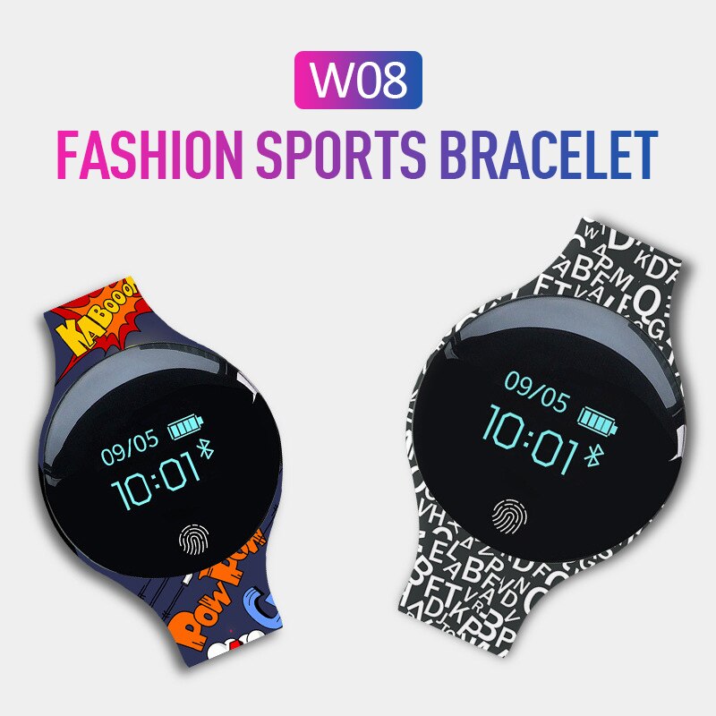 H8 Smart Polsbandje Slimme Armband Bluetooth Stappenteller Sport Armband Patroon Smartband Monitor Gezondheid Polsband