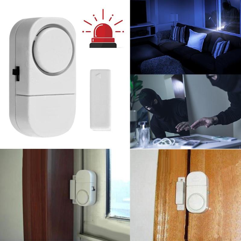 Home Veiligheid Deur Raam Draadloze Alarmsysteem met Elektromagnetische Magnetische Sensor Huishoudelijke Beveiliging Apparaat Inbraakalarm