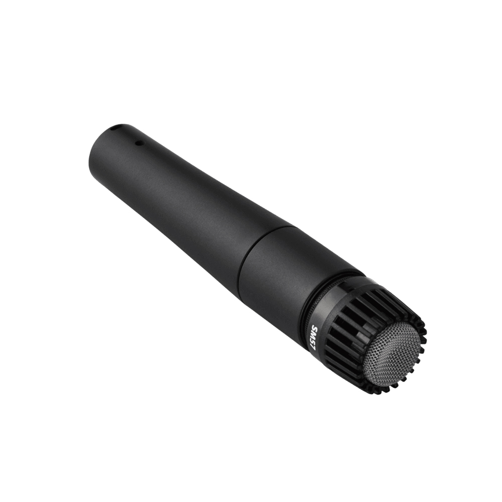 SM57 Dynamic Instrument Microphone and Versatility for Live Performances and Recording