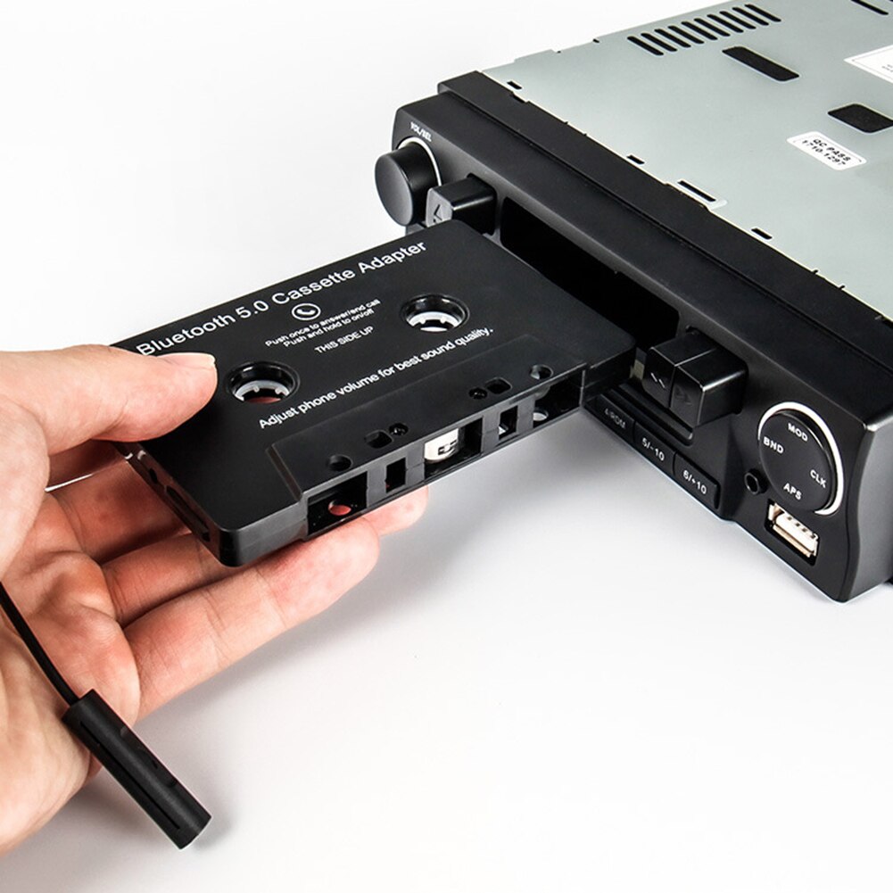 Bluetooth Audio Adapter - Cassette Player Converter for Car Stereo - MP3/SBC/Stereo Audio - 10m Range