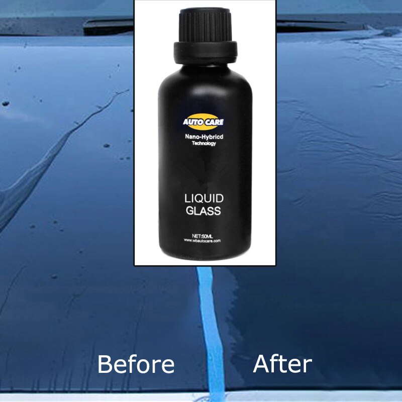 9H Glass Coating Liquid Car Set Nano Hydrophobic Ceramic Glass Crystal Paint Kit Non Toxic