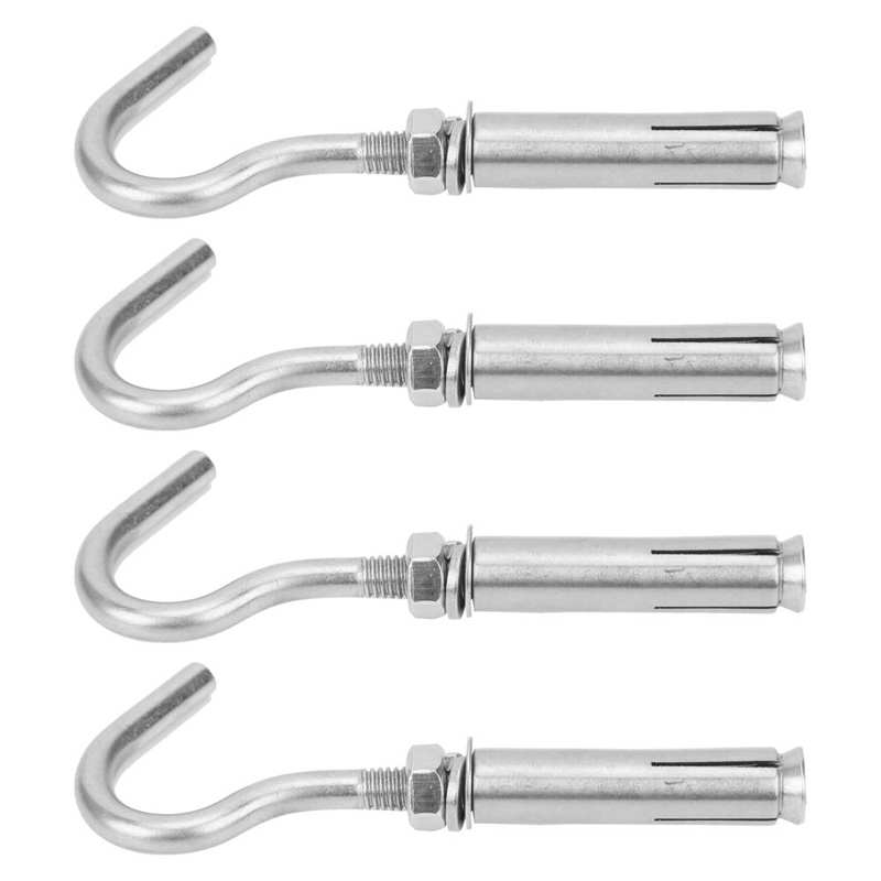 M6 Expansion Screw Hook Stainless Steel Wall Concrete Brick Fastener