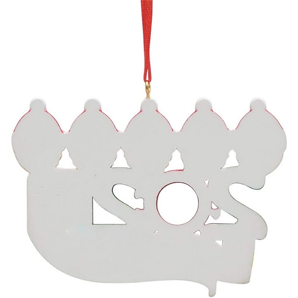 Sødt legetøj julepynt gør det selv navn velsignelser pvc maske snemand juletræ hængende vedhæng sødt julepynt børn