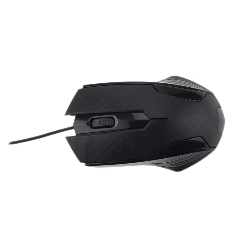 Wired Gaming Mouse USB 3 Buttons Optical Wheel Antiskid Frosted for PC Pro Laptop Gamer Computer LHB99