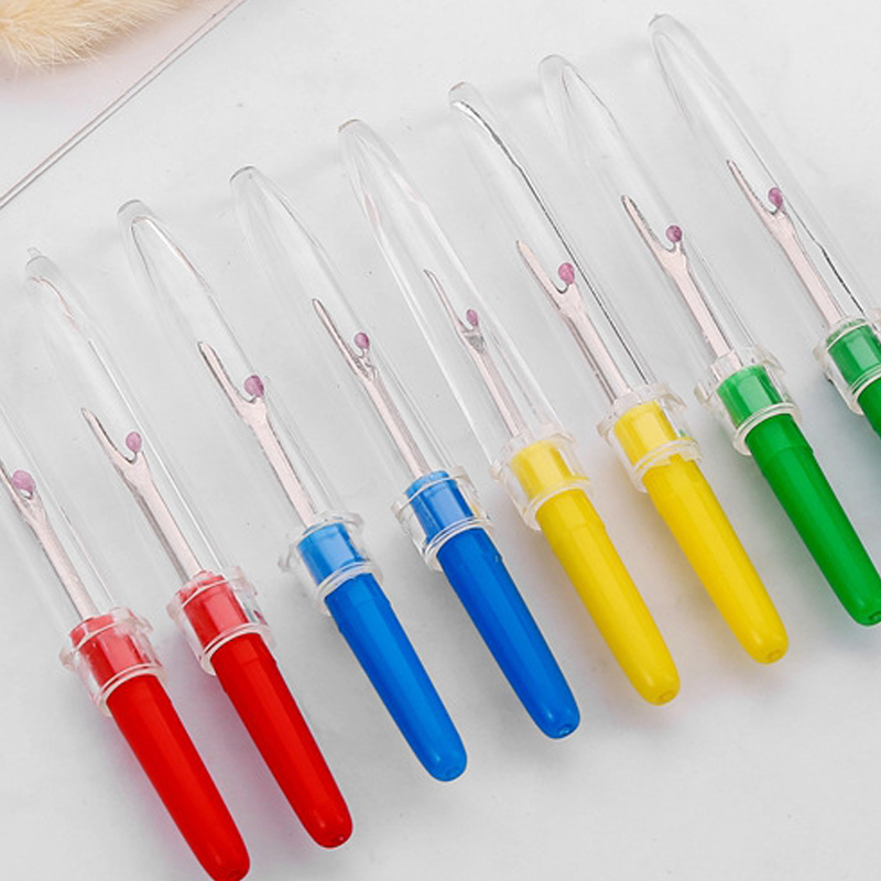 Sharp Stitches Removed Tool Safe Plastic Handle Craft Thread Cutter Seam Ripper Cross Stitch Sewing Tools