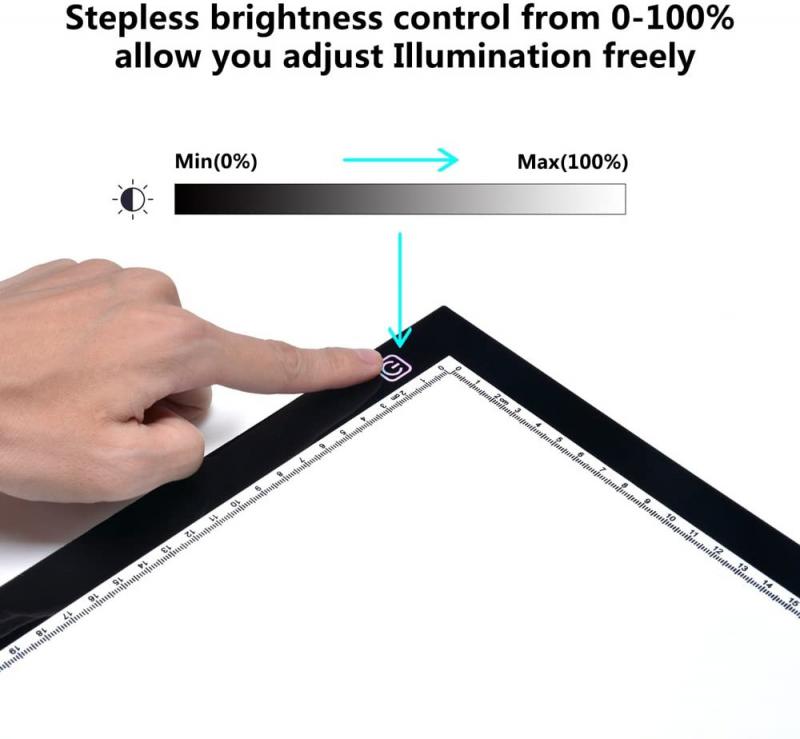 Kids Mini Optische Tekentafel Projector Speelgoed Schets Kopiëren Tracing Pad Te