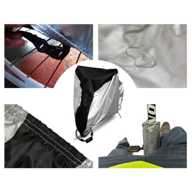 Neue Fahrrad Regen Staub Abdeckung Wasserdichte draussen Fahrrad Schutz Grau Für Fahrrad Fahrrad Dienstprogramm Radfahren Ich bin Freien Fahrrad Schutz