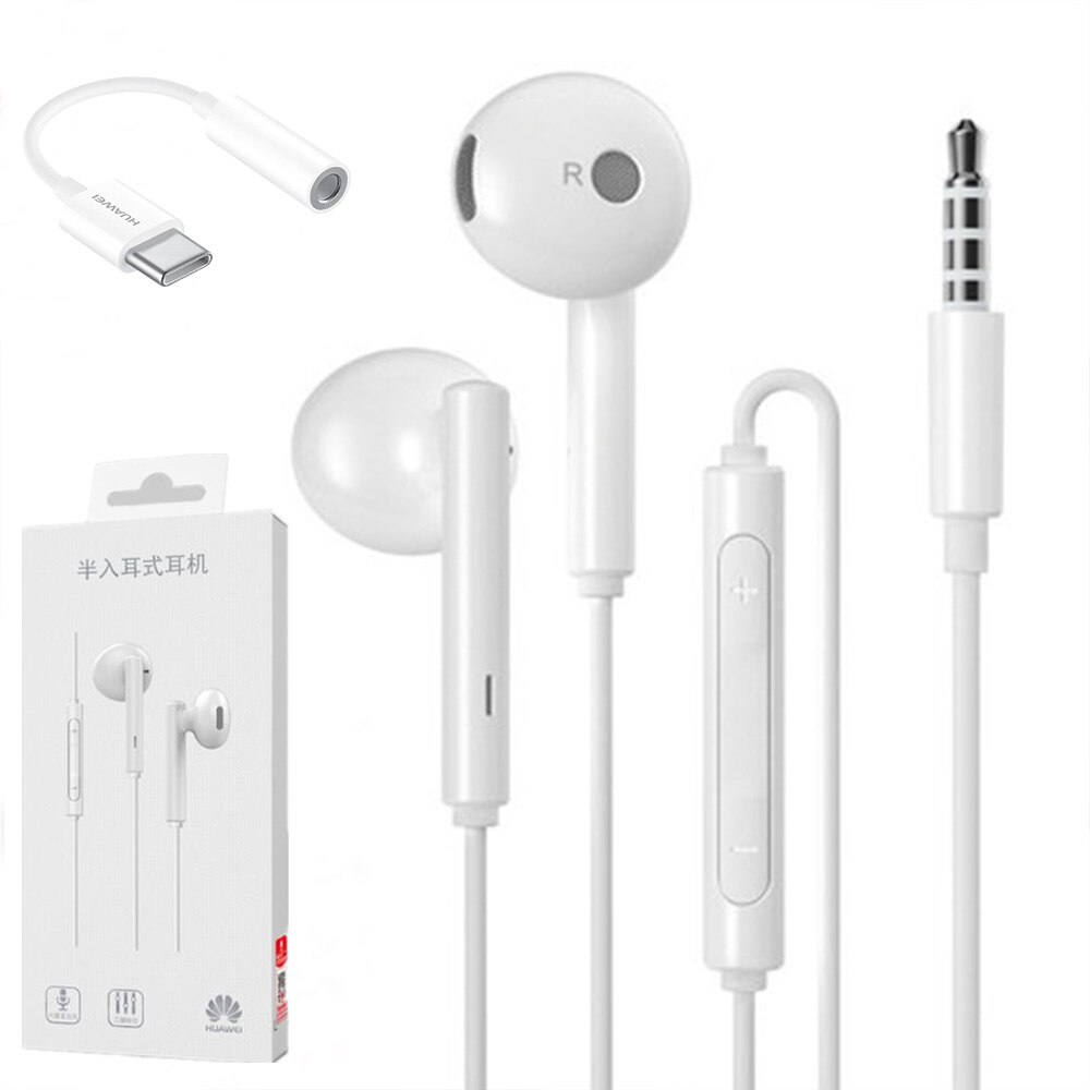Original Huawei bin115 Kopfhörer Metall Mit Mikrofon Volumen Kontrolle Für HUAWEI P7 P8 P9 Lite P10 Plus Honor 5X 6X Kamerad 7 8 9: mit 3.5mm Jack