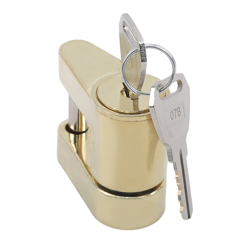 Trailer Coupler Padlock Solid Brass Trailer Locks For Hitch Security Protector Theft Protection Auto Repalcement Parts