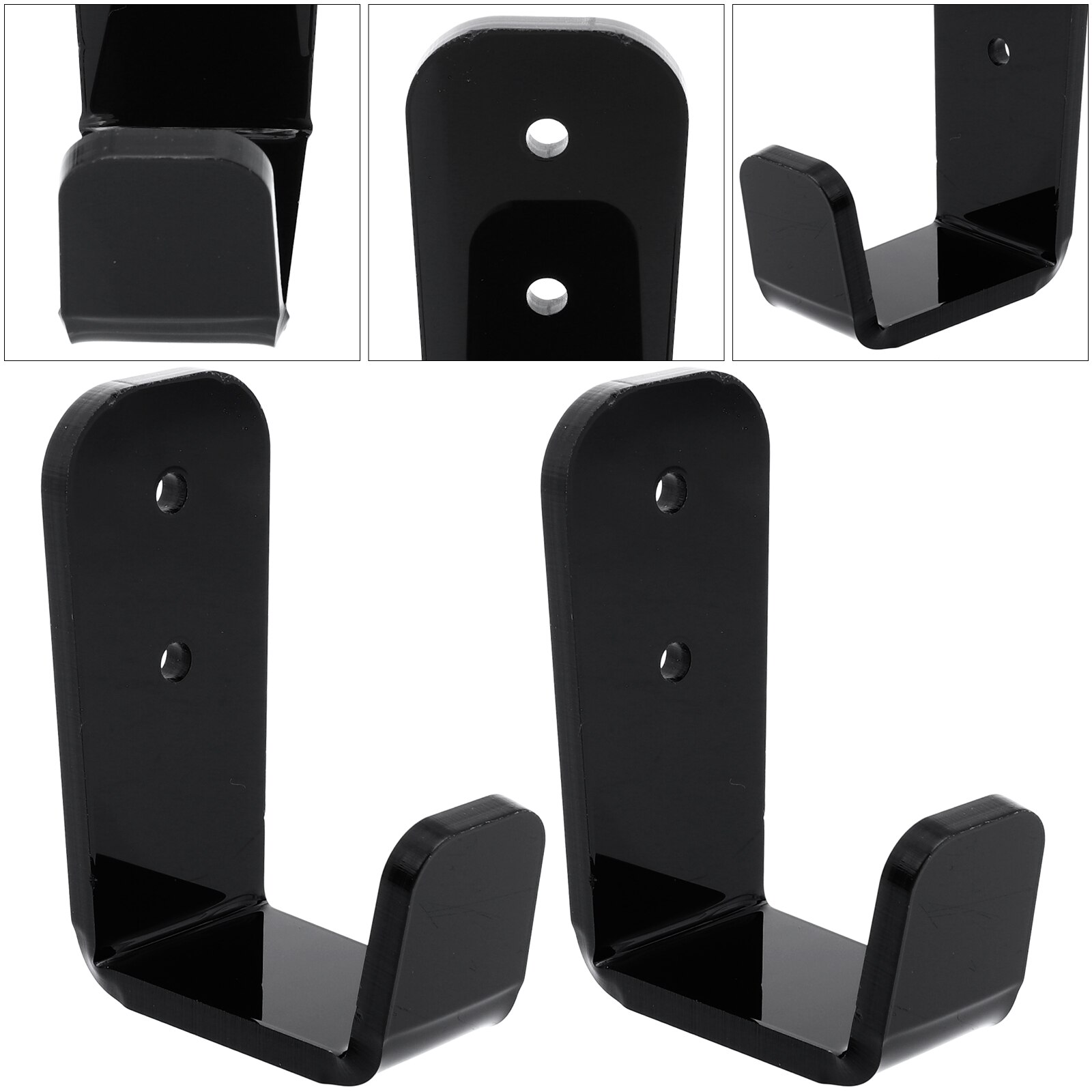 2 sets multifunktionale hängeständer, hockeyschlägerhalter, trekkingstockregal
