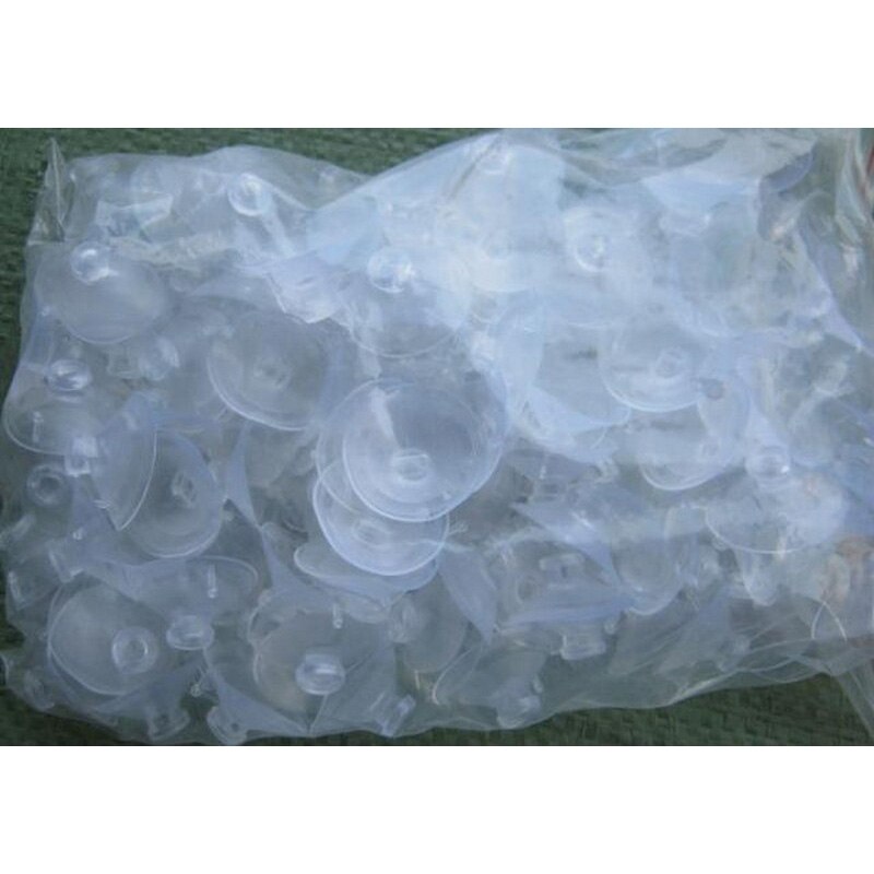 320 kpl/pakkaus 40mm kylpyhuoneen imukuppi imukuppi upick kirkas pehmeä pvc yhden imukupit koukut ripustuskiinnike lasi-ikkunaan