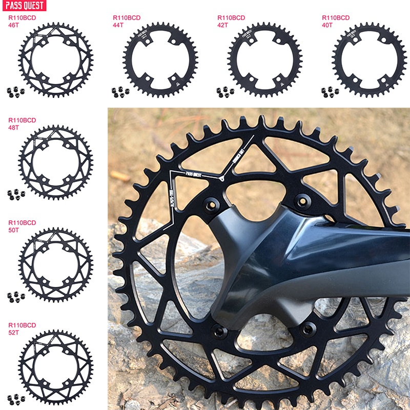 Pass quest 110 bcd racefiets fiets kettingblad 4- klauw schijf  r7000 r8000 r9100