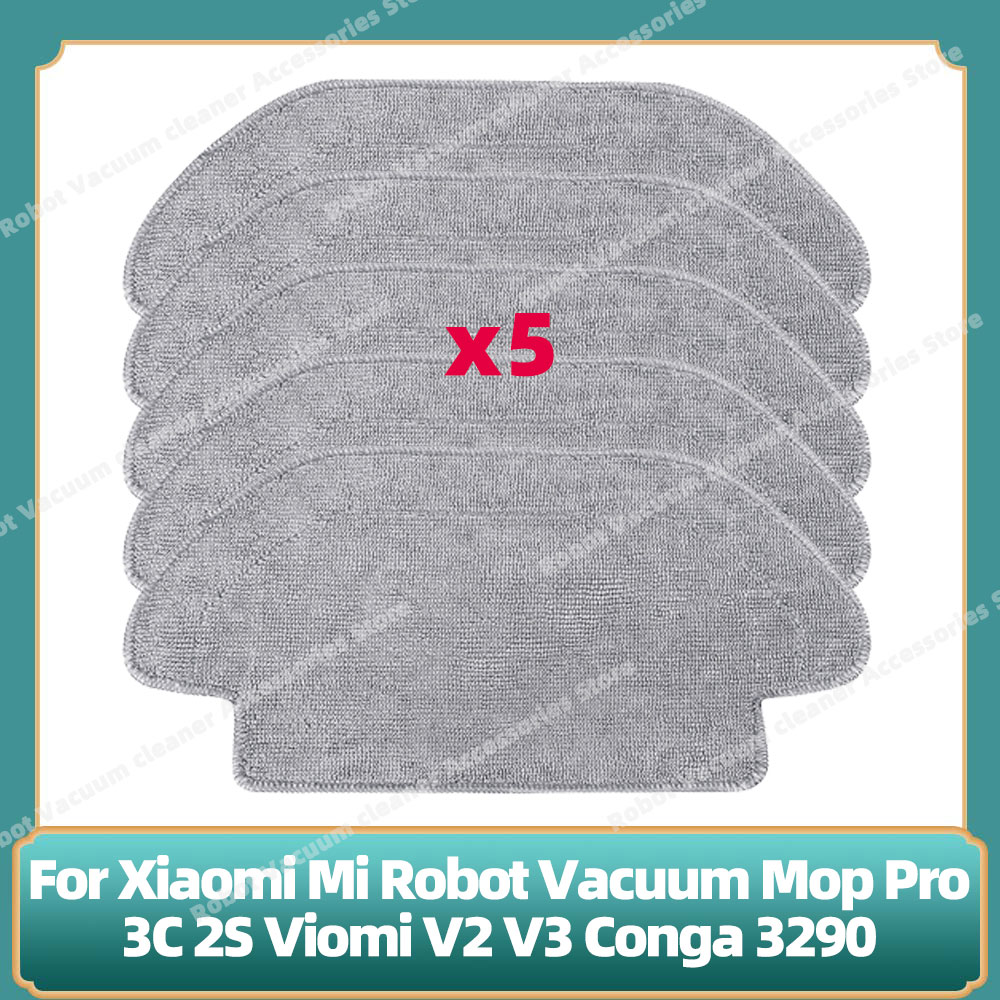 Compatibel voor Xiaomi Mi Robot Vacuüm Mop Pro 3C 2S Accessoires Reserve Hepa Filter Side Hoofdborstel Cover Mop houder Onderdelen