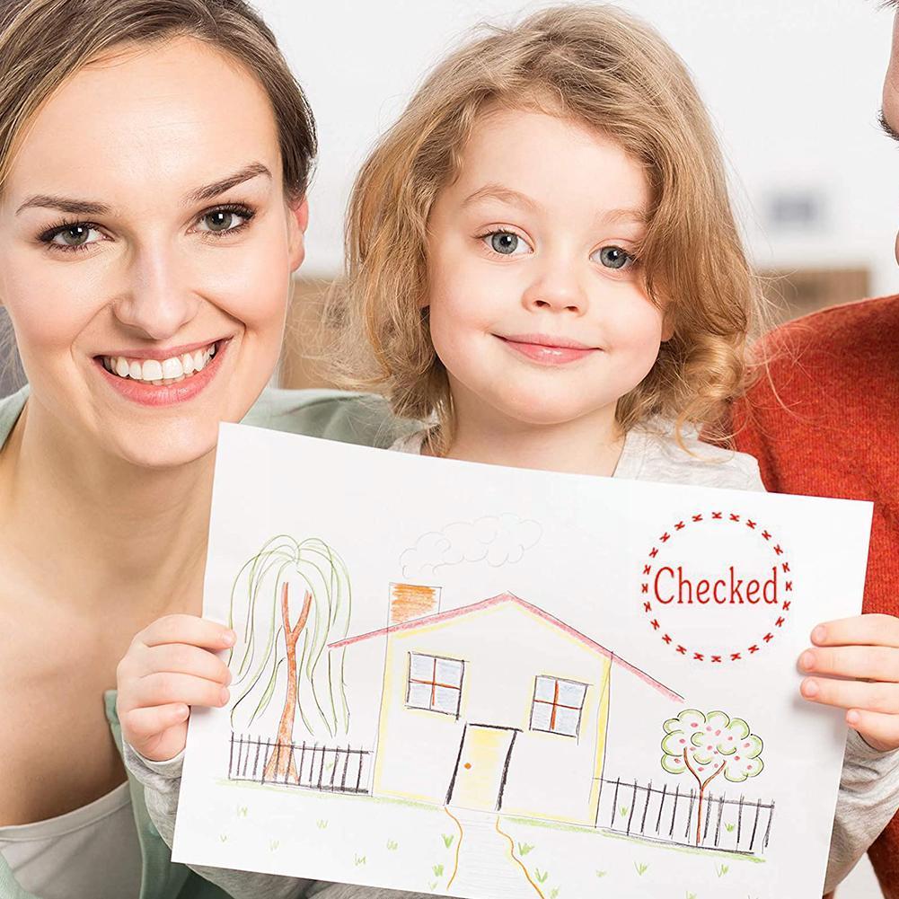 1pc Encouragement Commentary Seal For Kindergarten Elementary School Teacher Positive Stamp Comment Reward For Students Gif J7w3