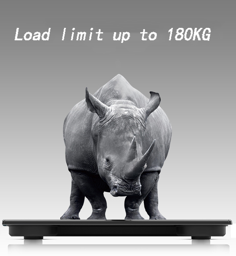 Digital Weight Scale Bathroom Floor Body Scale Glass Smart Electronic Scales LCD Display Body Weighing