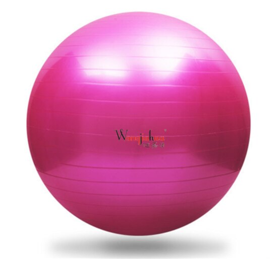 Oefening bal Sport Yoga bal Bola Fitness Gym Pilates bal opblaasbare balance ball Oefening Workout Massage Bal 85/95cm: pink 85cm
