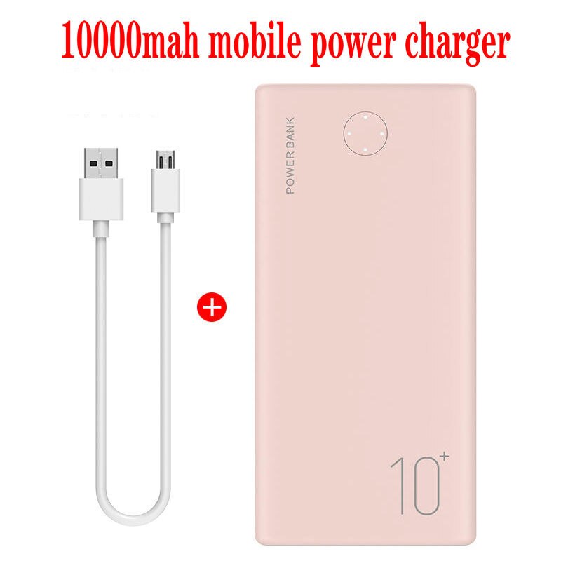 Chargeur mobile à grande capacité, 10000mah, charge rapide, mini paquet général