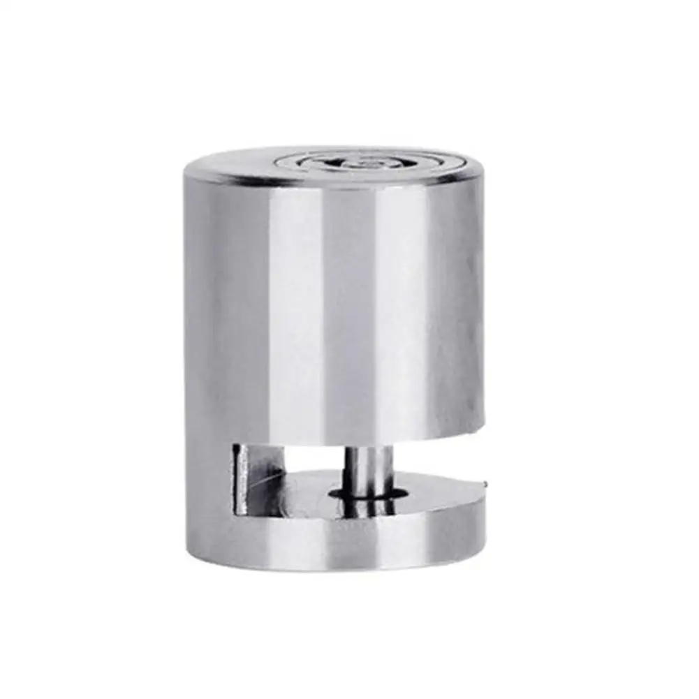 Fahrradschloss Elektroroller Fahrrad Vorhängeschloss Diebstahlsicheres Elektroroller-Schloss für Skateboard-Räder Schloss Scheibenbremsschloss: Ursprünglich Titel