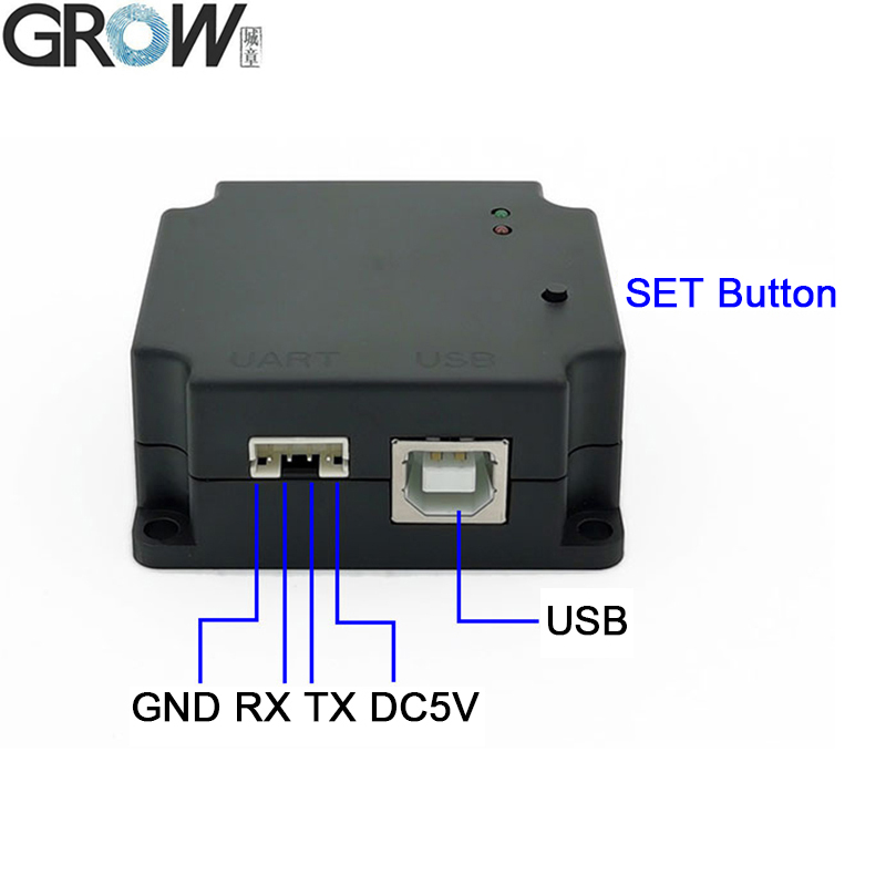 WACHSEN GM75 DC5V USB UART Qr Code Bar Code Schnelle Geschwindigkeit Globale Exposition Barcode Scanner Modul Leser Für äußern Kasten krankenhaus