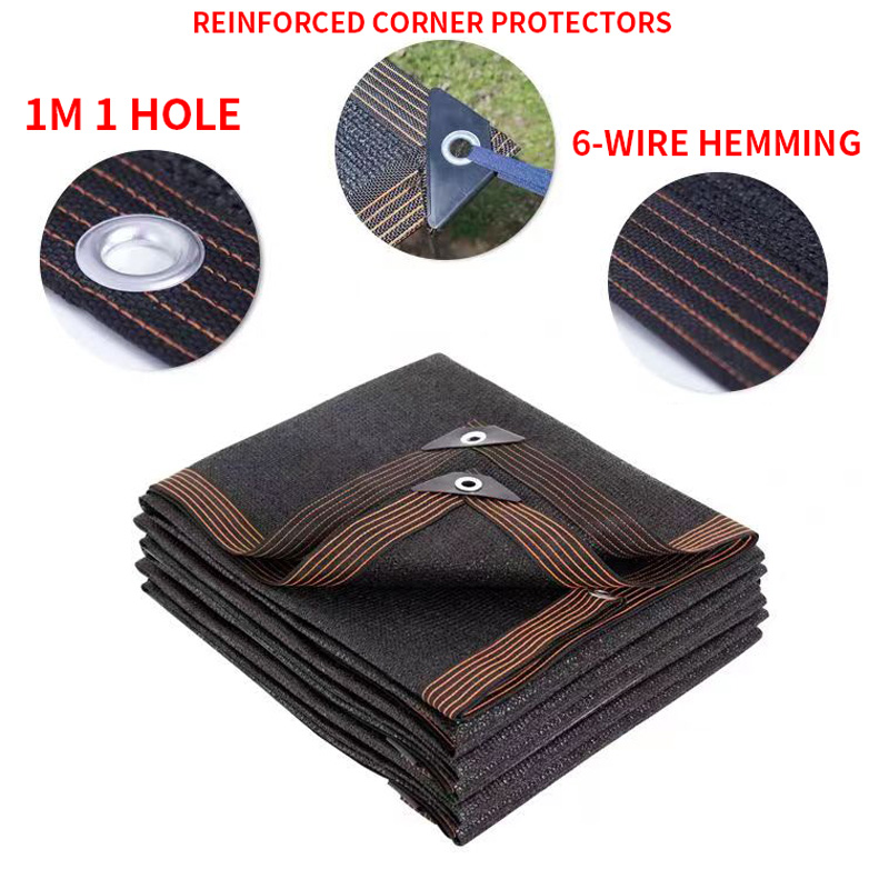 Verdickt 12-Stift 90% schattierung Bewertung Anti-uv HDPE schwarz schattierung Netz außen Pergola Auto Garage regen schuppen Schattierung Netz: 2*3 Mt / Gelb