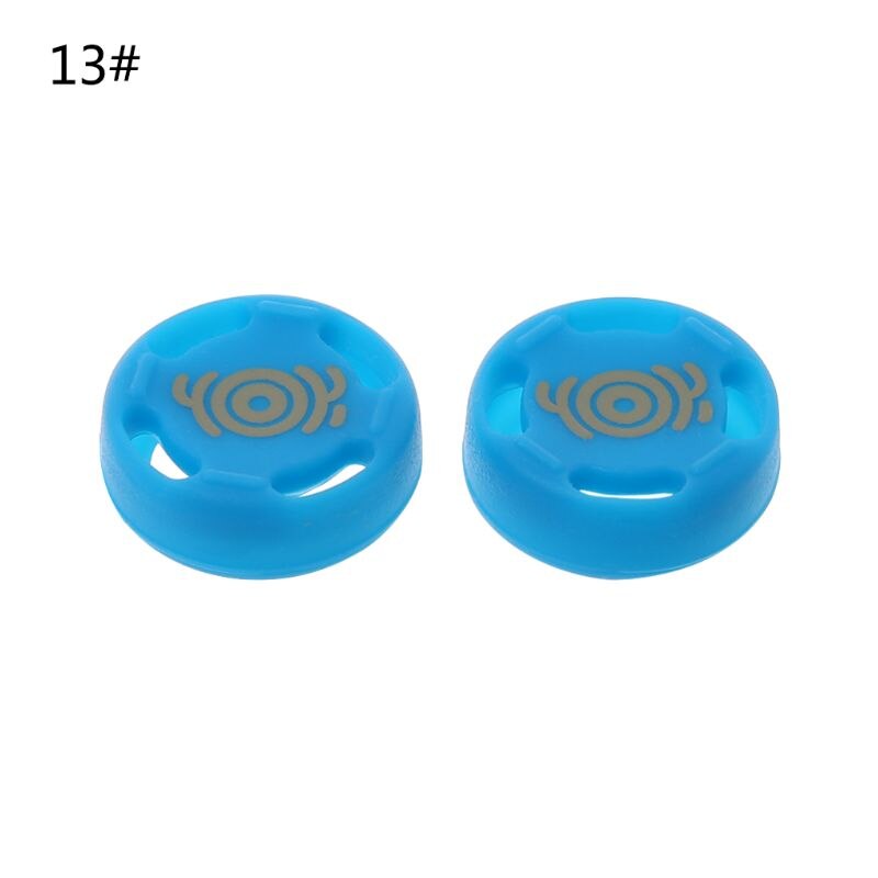 1 Pair Analog Thumb Stick Grips Tappi In Silicone JoyCon Controller Spiedi per Nintendo Interruttore NS: 13